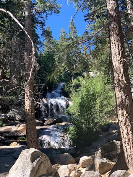 Lone Pine Creek falls